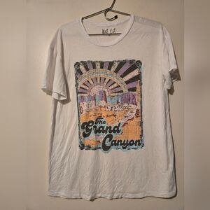 Wst Cst Grand Canyon 100% Rayon Breathable Fresh Short Sleeve T-shirt Travel Out